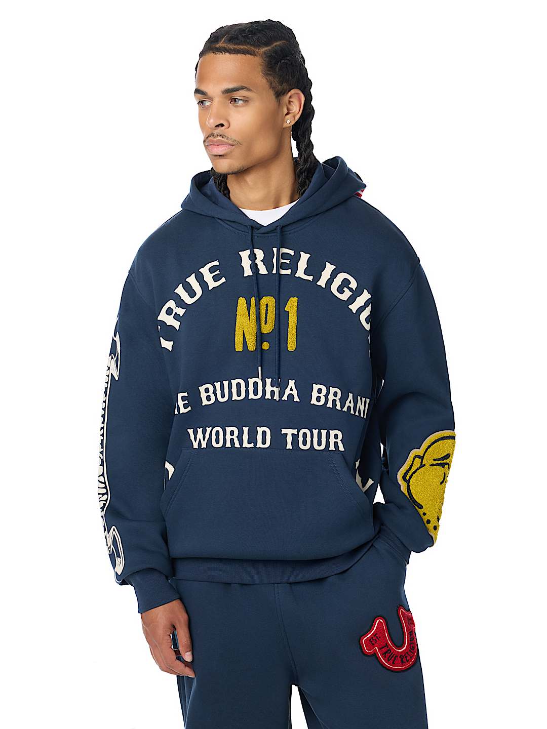 authentic vintage logo hoodie
