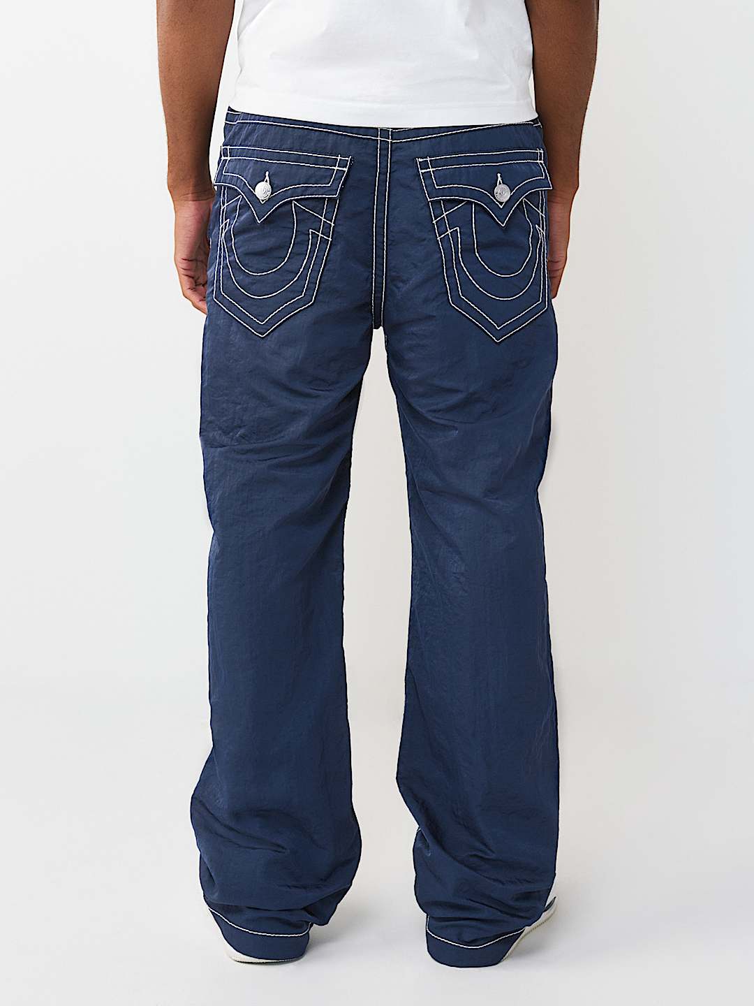 pantalon vinny nylon big t flap ultra baggy pant 34"