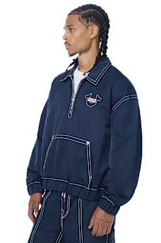 chaqueta big t nylon popover jacket
