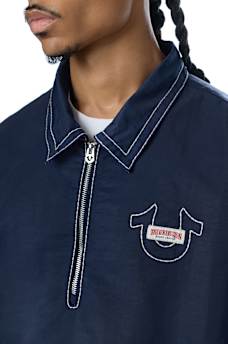 chaqueta big t nylon popover jacket