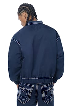 chaqueta big t nylon popover jacket