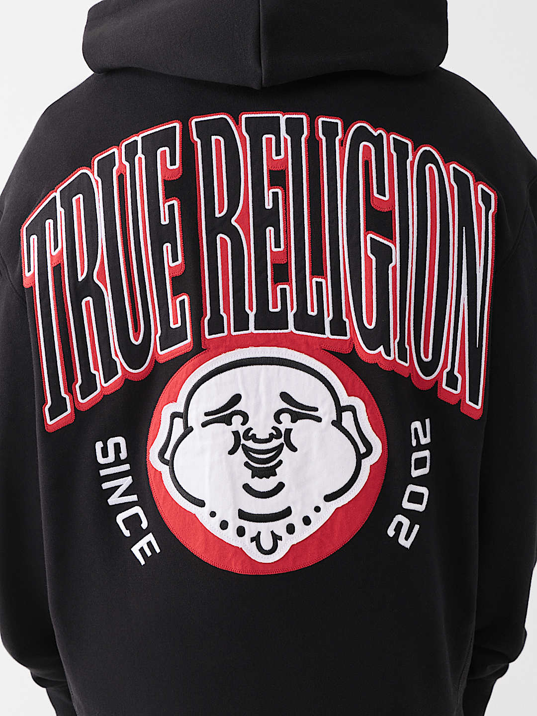 buso buddha fleece zip hoodie