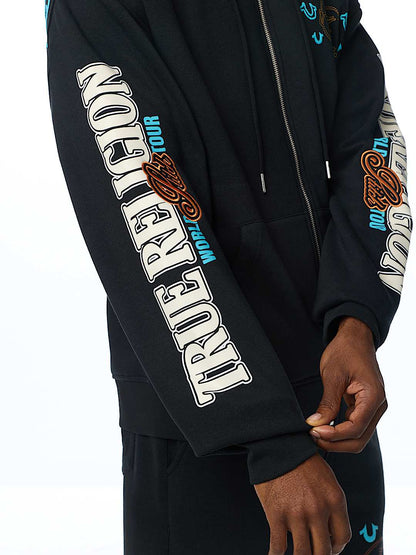 buso southwest zip hoodie