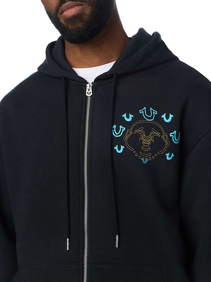 buso southwest zip hoodie