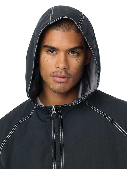 chaqueta colorblock big t nylon anorak jacket