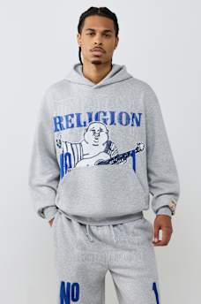 buso no. 1 logo big t hoodie
