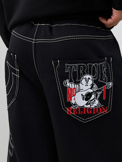 pantaloneta no. 1 logo big t fleece