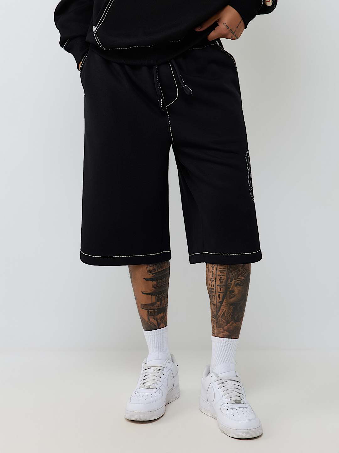 pantaloneta no. 1 logo big t fleece