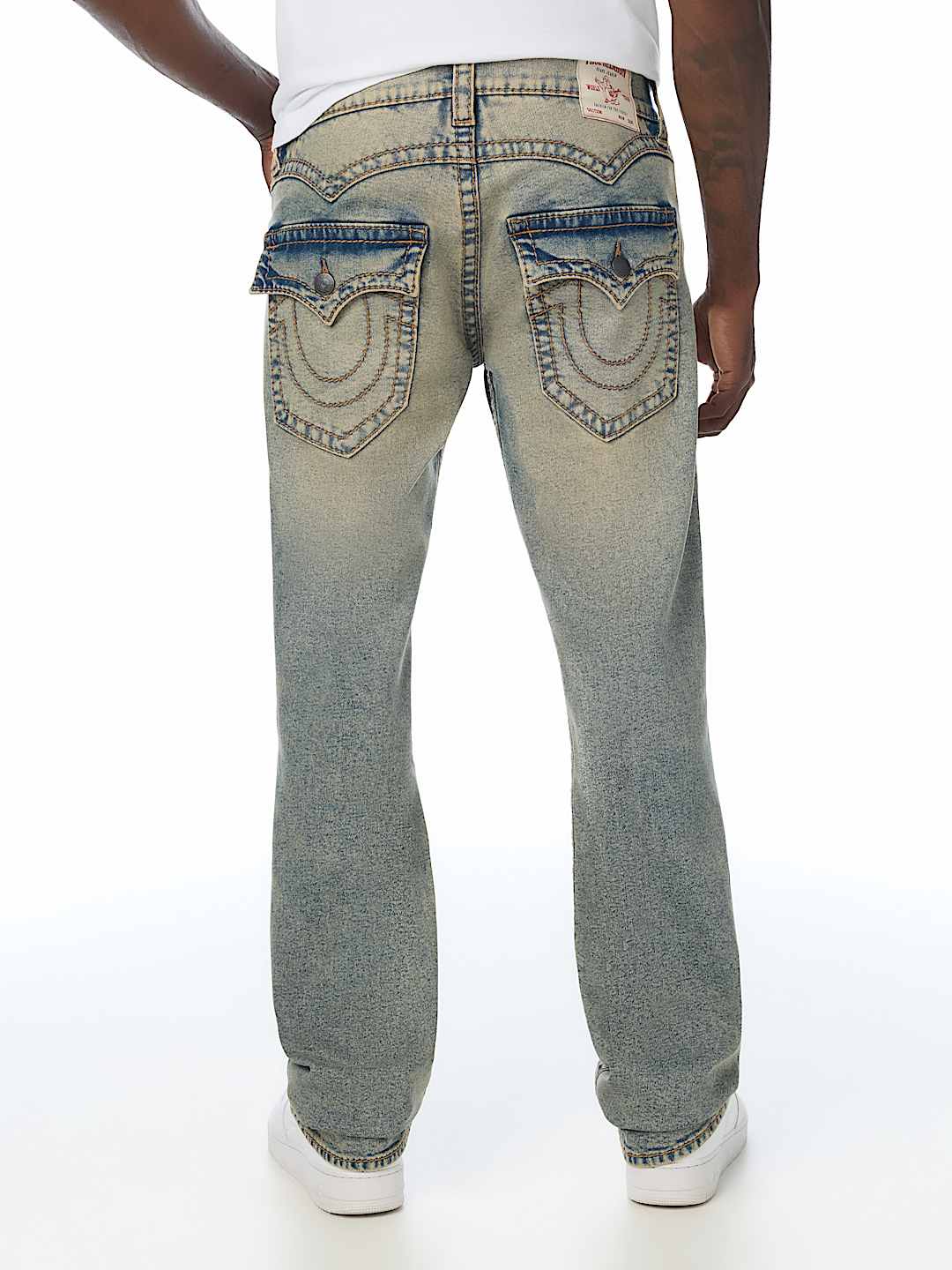 pantalon ricky big t jimmy flap straight jean 34"