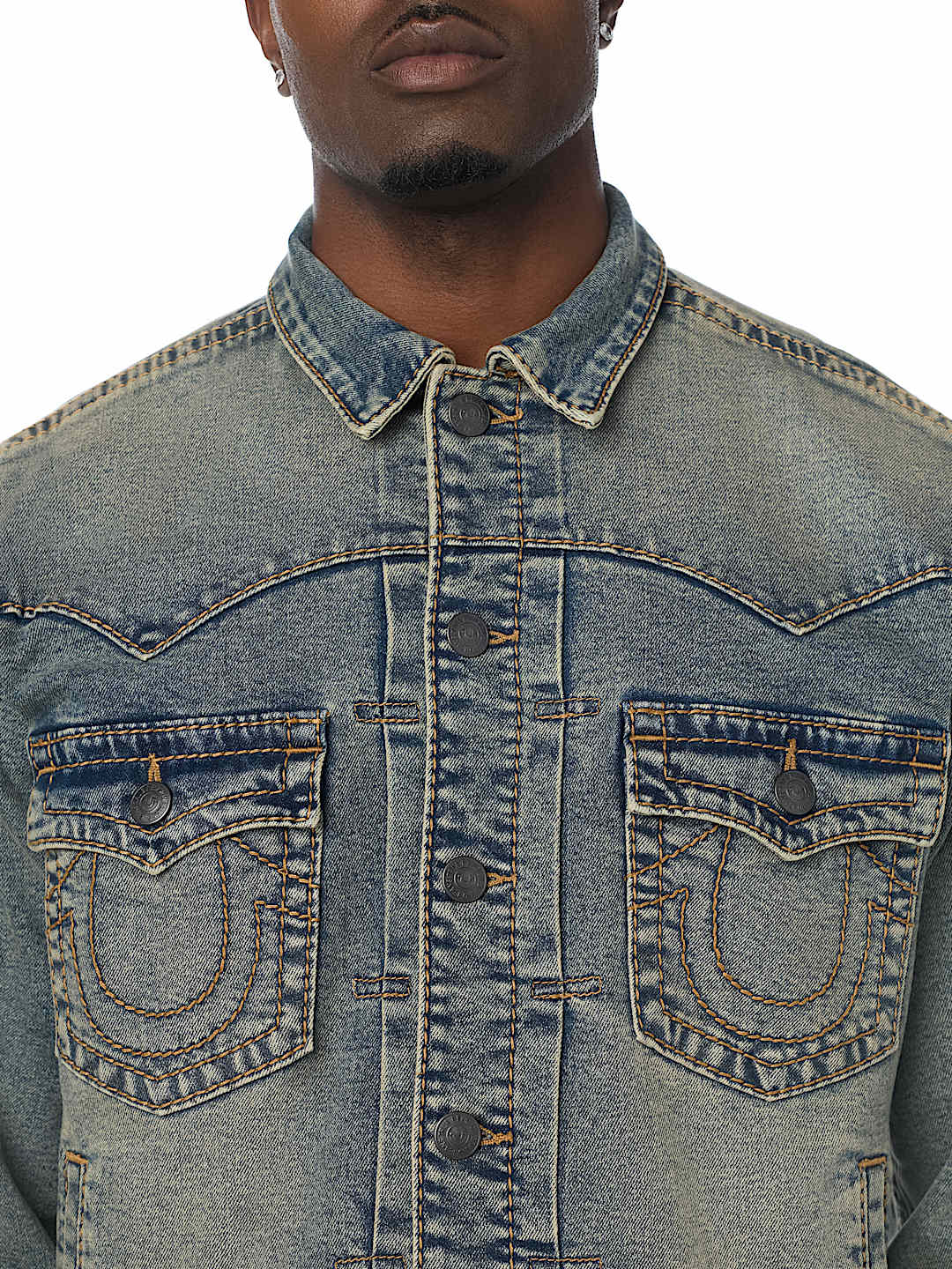 chaqueta big t oversized denim jacket
