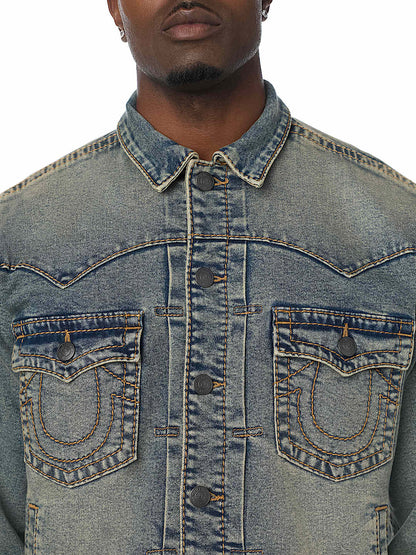 chaqueta big t oversized denim jacket