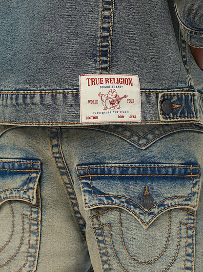 chaqueta big t oversized denim jacket