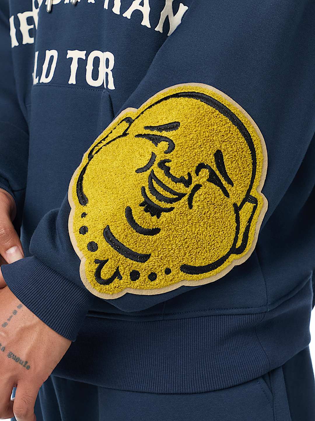 authentic vintage logo hoodie
