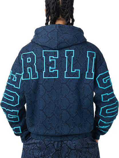 buso snakeskin boxy hoodie