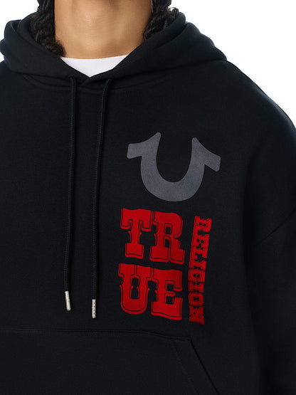 buso western boxy buddha hoodie