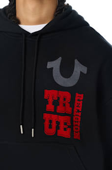 buso western boxy buddha hoodie