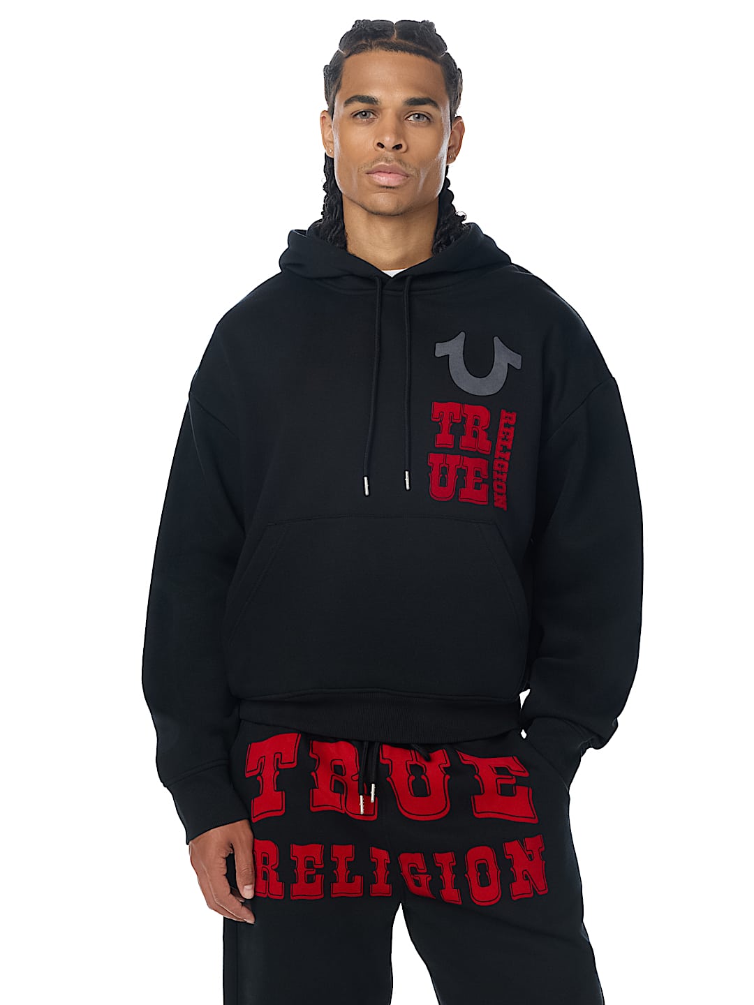 buso western boxy buddha hoodie