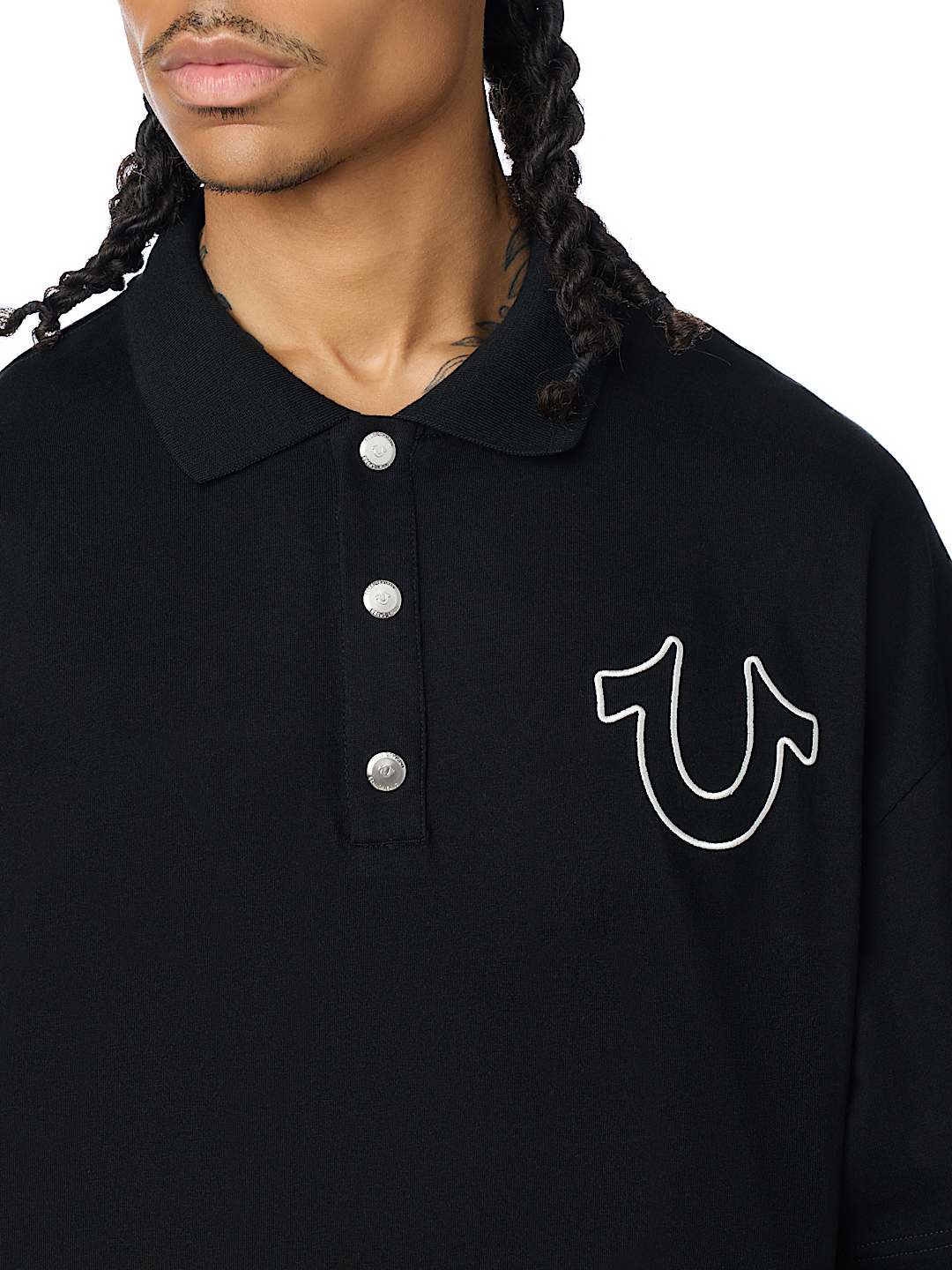polo ayered polo shirt